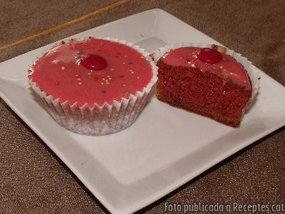 Cupcakes Red velvet (vellut vermell)